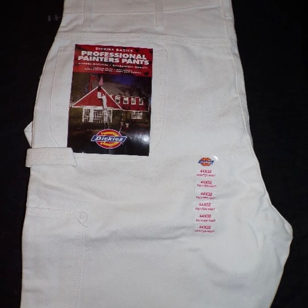 White Dickies Jeans